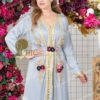 ⁦قفطان مغربي قطعتين منفصله | ازرق⁩ - الصورة ⁦3⁩